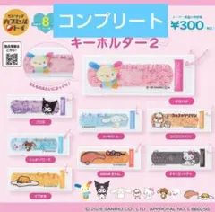 サンリオ　ばんそうこう　キーホルダー　ウサハナ　シュガーバニーズ　など　コンプ