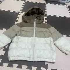 UNIQLO ライトウォームパテッド　バイカラー　ダウン　90