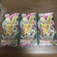 ポケモンカードゲーム メガドリームEX 3box セット