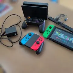 434 Nintendo Switch 本体 + Joy-Con + プロコント