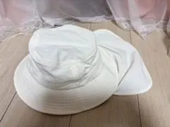 GU キッズ 日よけ付きハット ホワイトのサムネイル