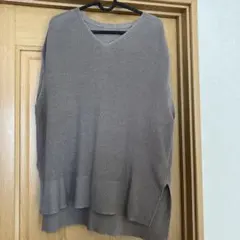 SENSE OF PLACE ニットベスト グレー One size