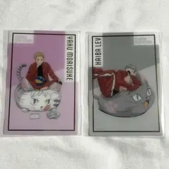 【ハイキュー】夜久衛輔　灰羽リエーフ　箔押しクリアカード　JF2025