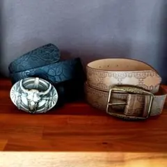 【新品】カジュアルベルト2本セット