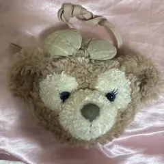 ShellieMay クマ型ポーチ ベージュ