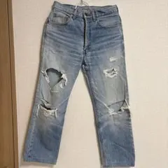一*了様 Levi's 515 ダメージデニム 31/34
