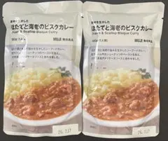 【MUJI】 素材を生かした ほたてと海老のビスクカレー 180g×2個のサムネイル