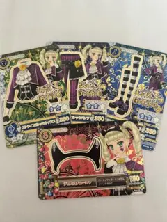 ストライプゴシックトップス　ユリカ　アイカツ　カード