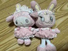 mezzo piano サンリオ マスコットホルダー　マイメロ　ベリエ