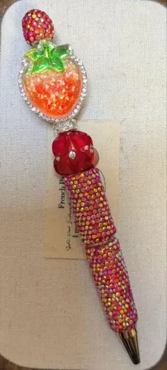 ハンドメイド ビーズボールペン