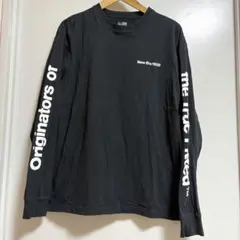 NEW ERA 長袖シャツ ロンT ブラック L