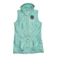 サイズM★Munsingwear★ギンガムチェック柄ロングベスト T3195のサムネイル