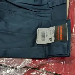 新品ネイビー ワークパンツ サイズ85のサムネイル