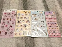 mofusand Disney シール ステッカー 4枚セットのサムネイル