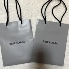 BALENCIAGA バレンシアガ 保存袋 巾着袋 グレー ロゴ入り 正規品