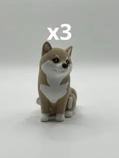 柴犬 キーホルダー 3Dプリンター 3個セット