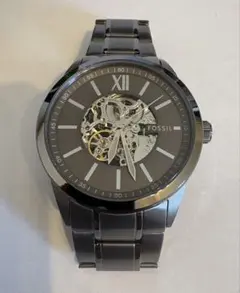 2026年最新】FOSSIL 文字盤カラー：ブラック メンズ 自動巻き時計の