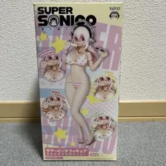 すーぱーそに子　サマービーチフィギュア カラフルマカロン　ストロベリーマカロン