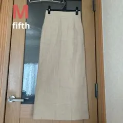 【fifth】タイトスカート ベージュ M