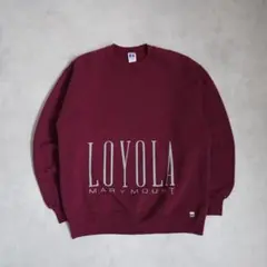 【90s】russellラッセル カレッジプリント スウェット USA製 XL