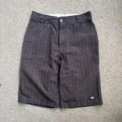 00s Dickies チェック柄 ハーフ カーゴパンツ IDEALジップのサムネイル