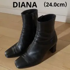 ショートブーツ レディース 24 ブラック