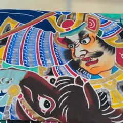 津軽凧絵 伝統的浮世絵風のれん - メルカリ