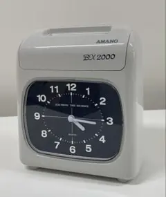 タイムレコーダー　AMANO BX 2000 電子時計 ホワイトのサムネイル