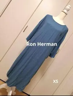 ☆Ron Hermanロンハーマン 美ラインリネン混スリットワンピースXS☆のサムネイル