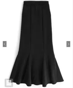 スエードマーメイドスカート