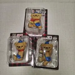 ぽすくま＊ストラップ全3種