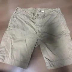 RRL ダブルアールエル オフィサーズ チノ ショートパンツ ベージュ W32