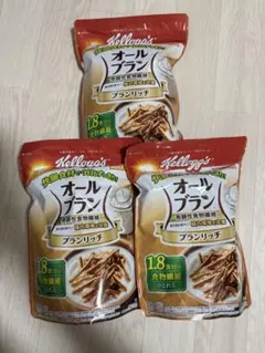 ケロッグ　オールブラン ブランリッチ 250g × 3袋　食物繊維のサムネイル