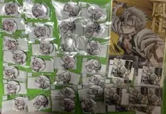 鬼滅の刃 幕間画WEBSHOPくじ 風柱 不死川実弥 アクリル色紙 缶バッジ