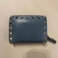 VALENTINO ロックスタッズ ラウンドファスナー長財布 グレー - メルカリ VALENTINO スタッズ ラウンドファスナー長財布 グレー