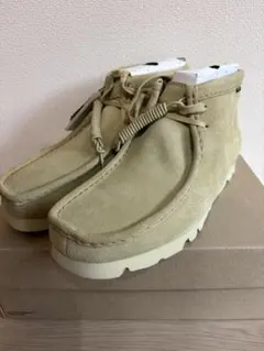 未使用級 クラークス ワラビー ゴアテックス ビブラムClarksGTX