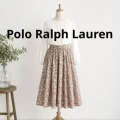 2026年最新】Ralph Lauren 柄：花柄 レディース ロング フレアスカート