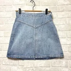 マウジー デニムスカート S 美品 綿100 カジュアル 着回し ギャルのサムネイル