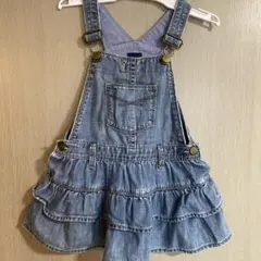 babygap ギャップ オーバーオール　ジャンパースカート　デニム　スカート