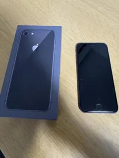Apple iPhone 8 スペースグレー 本体