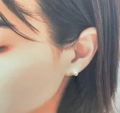 12 ピアス　2種類セット　パール　真珠　小さめ　小さい　小粒　シンプル　結婚式