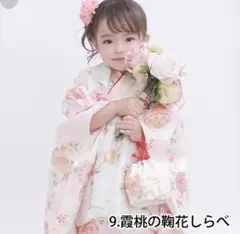 KYOETSU] 七五三 3歳 着物セット 女の子 ピンク (3.淡橙の秋桜) - メルカリ