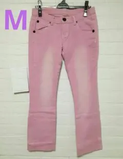 レディース M ズボン パンツ デニム ストレッチ ボトムス