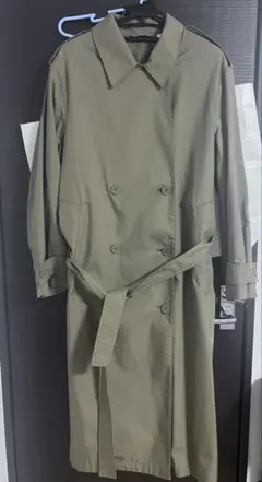 UNIQLO U トレンチコートカーキ