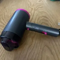 ドライヤー 速乾 ブラック 1400W 大風量 コンパクト マイナスイオン