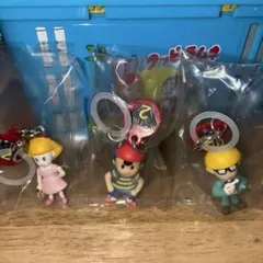 MOTHER2 めじるしアクセサリー ネス ジェフ ポーラ 3個セット マザー2