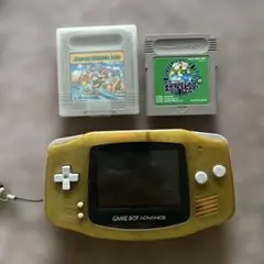 ゲームボーイアドバンス 本体とゲーム2本セット