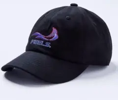 FEELS. LOGO CAP BLACK 上杉柊平