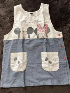 保育士　ディズニーエプロン　ミッキーミニー