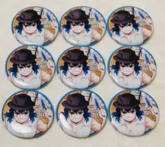 鬼滅の刃 サンシャインシティ 嘴平伊之助 トレーディング缶バッジ 9個セット